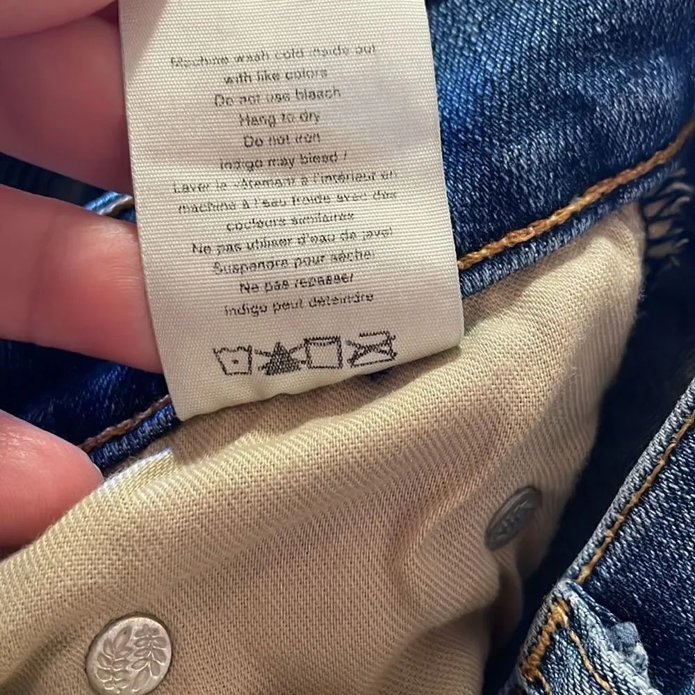 Rag & Bone Cate Step Hem Ankle Skinny Jeans